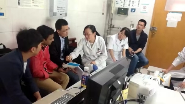Dr.Arul conducted project exchange with partners of shaanxi red meeting hospital.