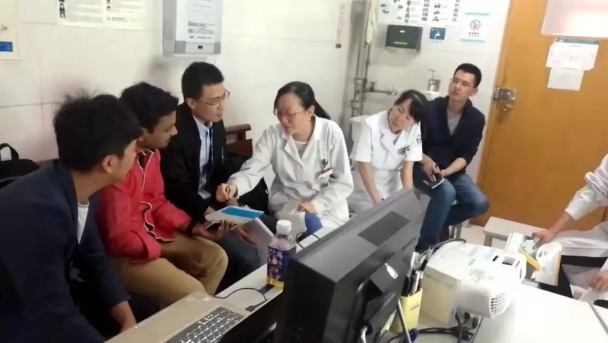 Dr.Arul conducted project exchange with partners of shaanxi red meeting hospital.
